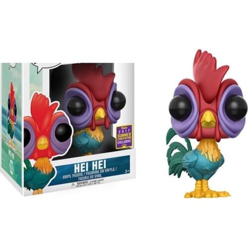 Funko pop Disney Cartoon Movie Moana Hei Hei 292# Vinyl Action Figure Collection Model Toys for Children Christmas g ift