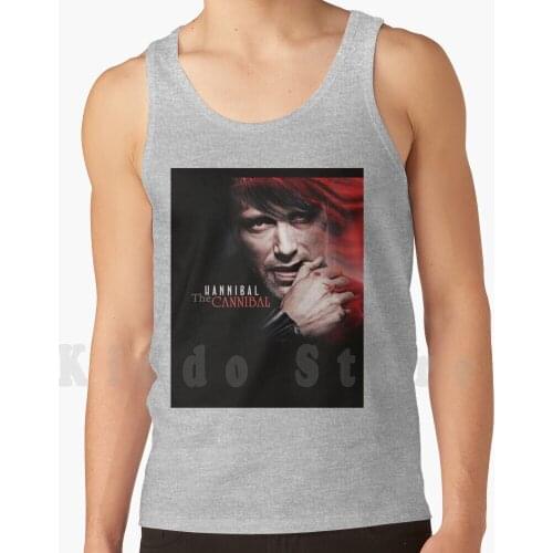 Hannibal tank tops vest sleeveless Hannibal Lecter Hannibal Lecter Mads Mikkelsen Serie Tv Tv Show Cannibal Red Blood