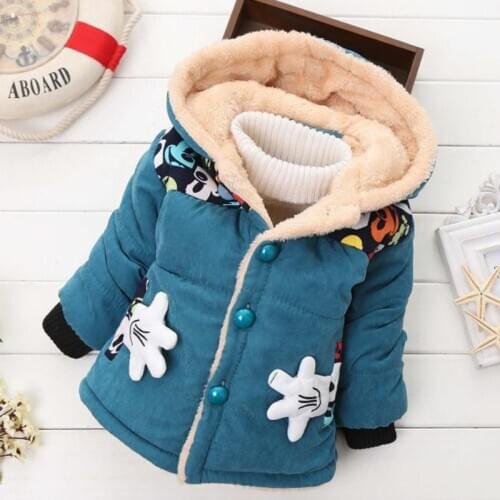 Baby Kids coats 2020 Winter Jackets For Boys hooded jacket Boys Warm Outerwear Coats For Girls jackets Toddler Children Clothes
