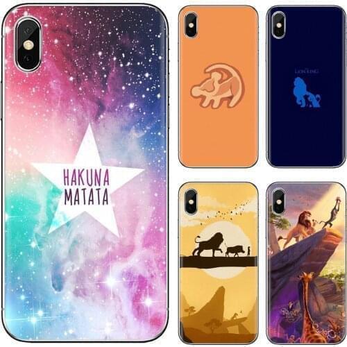 King-Hakuna-C-Matata-comic-The-Lion For Samsung Galaxy A9 A8 Star Lite A3 A5 A7 A6 Plus 2018 2015 2016 2017 Soft Silicone Case
