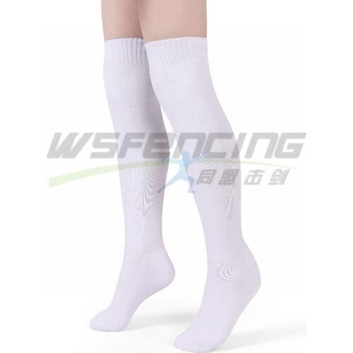 Fencing Sports fencing Socks white color