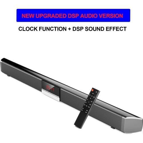 R100 Original New Soundbar Bluetooth TV Computer Phone Sound Bar Wireless Speaker Support Optical AUX In for Home Theatre