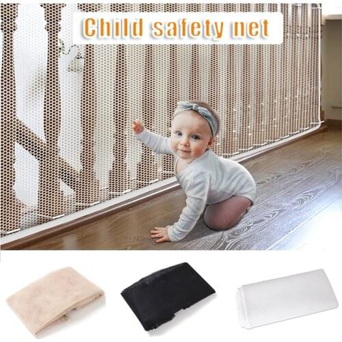 Durable Child Safety Protective Net Multipurpose Bannister Guard Deck Fence Fine Mesh for Balcony Stairs can CSV