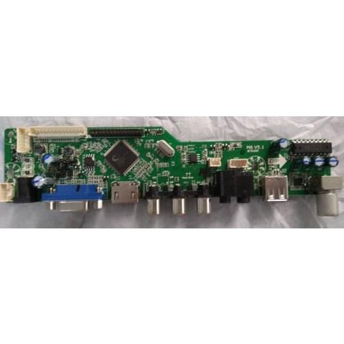 V69 Universal TV Driver Board M6V 5.1 HD Digital TV Board Can Invert the Screen and Support DTMB Terrestrial Wave
