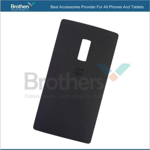 High Quality New Wholesale Black Back Cover Replacement Parts For Oneplus two Oneplus 2 Battery Door Free Shipping
