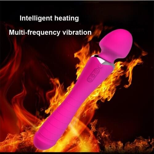 USB Dual head vibration AV Magic wand massager Clitoris stimulator Rabbit Vibrator sex toys for woman Couples toys Sextoy femme