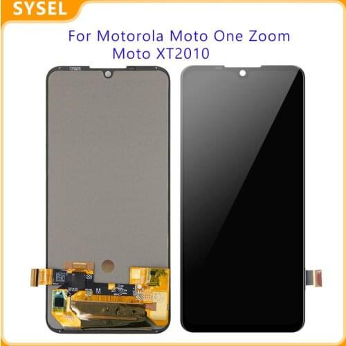 For Motorola Moto One Zoom / One Pro For Motorola Moto XT2010 LCD Display Touch Screen Digitizer Panel Assembly Phone Screen