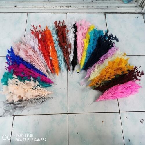 1 Bunch Beautiful Turkey featherApproximately 30CM wedding corsages Feathers craft for headdress wedding decoration Accessories