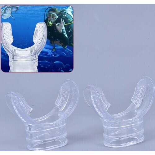 1PC Dive Tube Snorkel Silicone Clear Underwater Diving Tube Swimming Accessories