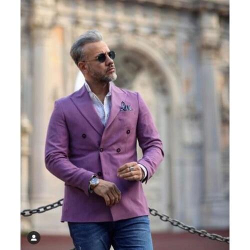 2020 New Arrival Men Jacket Double Breasted Costume Homme Wedding Groom Men Suit Terno Tuxedo Blazer Masculino Coat Men Only