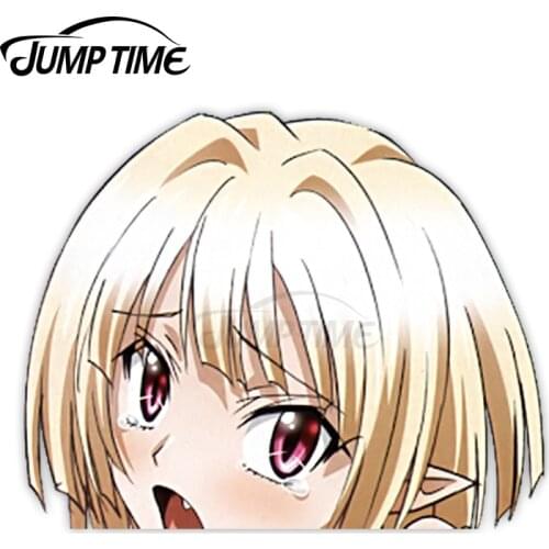 Jump Time Anime High School DxD Gasper Vladi 1 8.3 Bumper Window Helmet Vinyl Decal Peeker Car Stickers