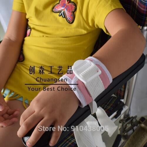 Children care limb constraint belt,safety restraint belt nursing care belt,hand fixing belt harness strap safety