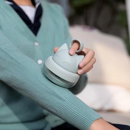 Uareliffe Electric Ball Trimmer Clothes Hair Clipper Remover Portable Cute Cat Shaped Shaving for Sweater Quilt Smart Home kits