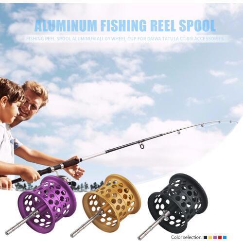 Hot Sale Fishing Reel Spool Multi-function For DAIWA TATULA CT Aluminum Alloy Fishing Reel Spool Wheel Cup DIY Accessories