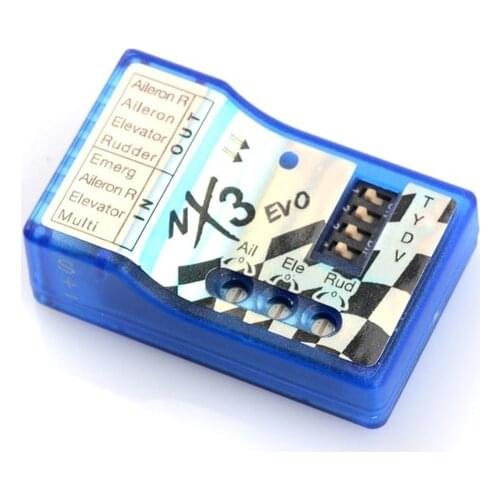 NX3 EVO Flight Controller Stabilizer Autobalance FC for RC Fixed-wing Aircraft Airplane V-tail FPV Racing Drone