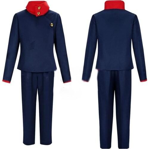 Anime Jujutsu Kaisen Yuji Itadori Cosplay Costume