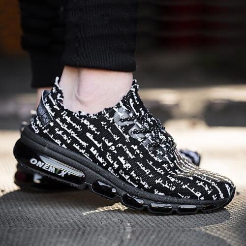 ONEMIX Shoes Men Sport in Running Shoes Outdoor Walking Sneakers Comfortable Athletic Shoes Men For Sport Shoes Free Shipping