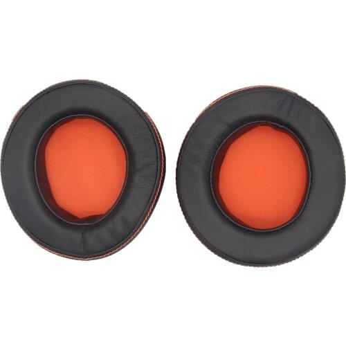 Soft Sponge Earpads Cushion Cover for Steelseries 9H/Siberia 9h NaVi Headphones Replacement Leather Repair Parts