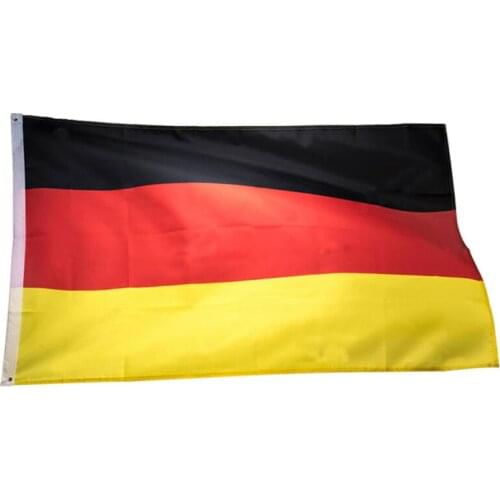 Germany Flag 3x5FT Polyester German National 90x150cm 1pcs 10pcs 20pcs 50pcs 100pcs Banner Decoration Sports Outdoor Indoor