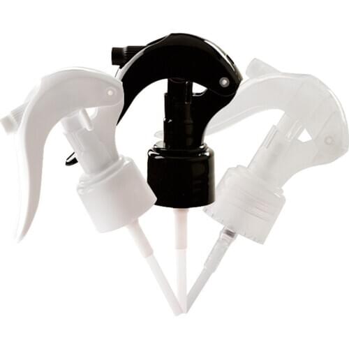 PP 24-410 28-410 mini trigger sprayer with 6.3 inch dip tube with lock button