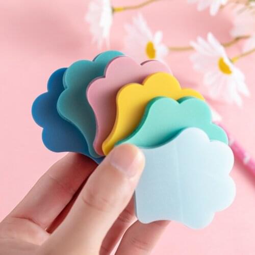 Cat paw Clouds Mountain shape Transparent Memo Pad Cat Claw Self-adhesive sticky notes School Office Supplies Planner Sticker