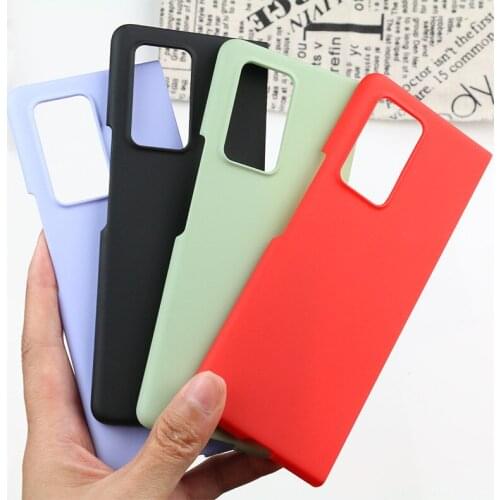 For Samsung Galaxy Z Fold 2 5G Luxury Slim Hard PC Shell Case for Galaxy Fold2 Full Cover