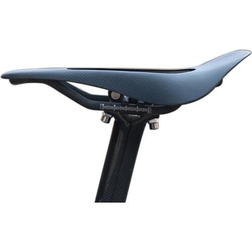 Mountain Carbon Fiber Saddle Road Bike Saddle Carbon Fiber Riding Seat Cushion Ultralight Carbon Bow Carbon Fiber Bicycle Seat