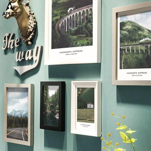 Nordic Landscape Forest Canvas Poster Vintage Train Nature Print Paintings Scandinavian Wall Art Pictures Living Room Home Decor