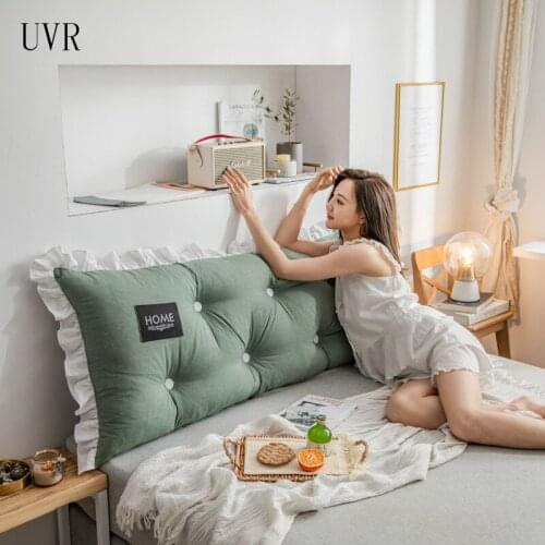 UVR Cute Tatami Bedside Backrest High Density Bed Headboard Cushion Fashion Large Waist Pillow