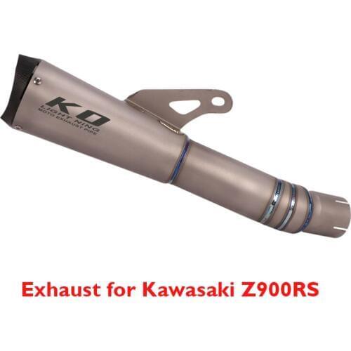 Z900RS Motorcycle Exhaust Pipe System Muffler SIlencer Escape Titanium Alloy Slip on Exhaust Pipe for Kawasaki Z900RS