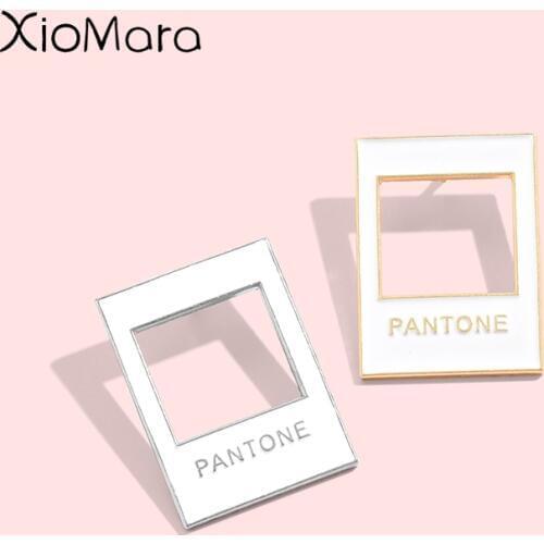 Meme Colour Atla Enamel Pin Funny Color Chip Designers Jewelry Jeans Shirt bag Badge Accessories Brooches Lapel Pins For Friends