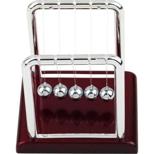 1Pc Newtons Cradle Steel Balance Ball Early Fun Development Educational Desk Toy Gift Physics Science Pendulum Christmas gifts