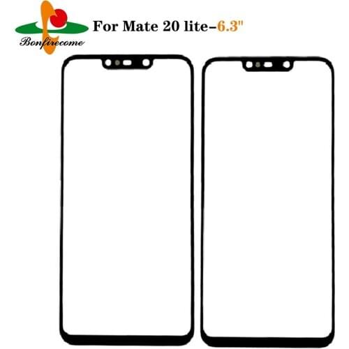 10Pcs\lot For Huawei Mate 20 lite 20 Lite SNE-AL00 SNE-LX1 Front Glass Touch Screen Lens LCD Outer Panel Replacement