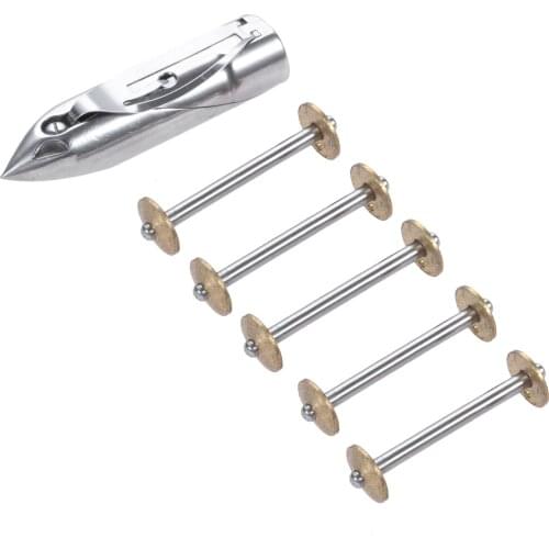 5Pcs 8228 Sewing Machine Steel Bobbin with 1Pc Shuttle Bullet Bobbin Case fit Singer 27,28,127,127-12,128