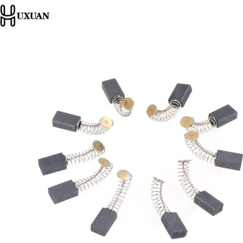 10pcs/lot Carbon Brushes for Dremel Tool Drill Accessories For Dremel Motor and Mini Grinder Motor Abrasive Tools 13 x 8 x 5mm