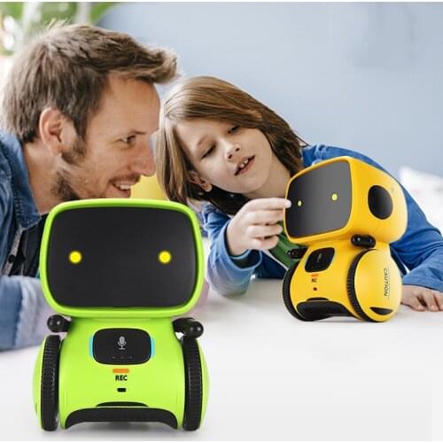 Aqumotic Birthday Gift Christmas Kids AI Battery Robot New Year Gifts Musical Boxes Mechanic Smart Partner for Child