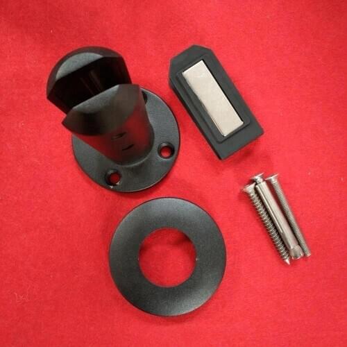 Frameless Swimming Pool Fence Railing Balustrade Deck Mount Matt Black Round Glass Spigot