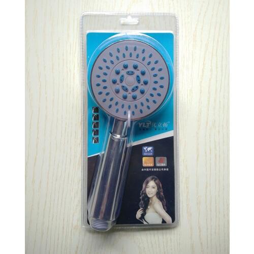 Blister bathroom pressurized hand shower head booster shower nozzle water heater shower bath shower head