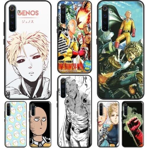 One Punch Man Japan Manga Case For Realme 6 Pro 7 C3 Q2 X2 X7 X50 Cover For OnePlus 7T 8T 6T 6 7 Pro 8 Pro Nord