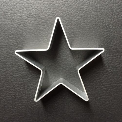 Free shipping star shape aluminium alloy Biscuit Pastry Mold Cookies cutter cookie mold