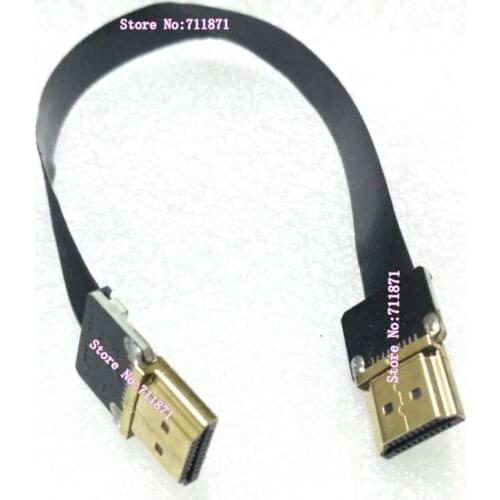 FPV HDTV Aerial Photography HDMI Cable Line short Flat Soft FPV HDMI Line Cable UAV unmanned aerial vehicle HDMI Cable Line wire
