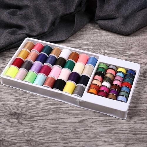 INNE Sewing Kits DIY Multi-function Machine Box Accessories Parts Embroidery Thread Storage Set for Hand Quilting Stitching