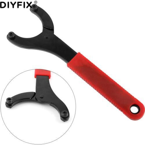 DIYFIX Bicycle Repair Tools Adjustable Bike Cycle Crank Set Bottom Bracket Lock Ring Spanner Repair Wrench Tool