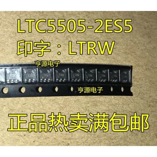 100% New&original LTC5505-2ES5 :LTRW SOT23-5