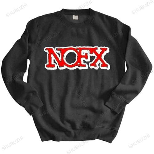 New arrived cotton sweatshirt male hoodies brand Men hoodie Nofx Rock Band Pop Metal s Bottoming brand winter hoody for boys