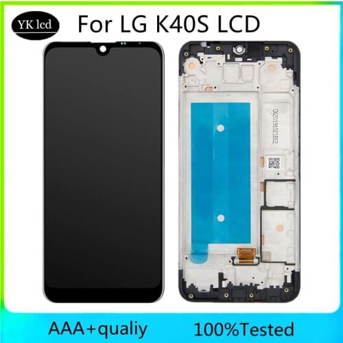 Original For LG K40S LCD Touch Screen Digitizer Component Replacement Fittings 6.1 "100% Test for LG K40S LCD