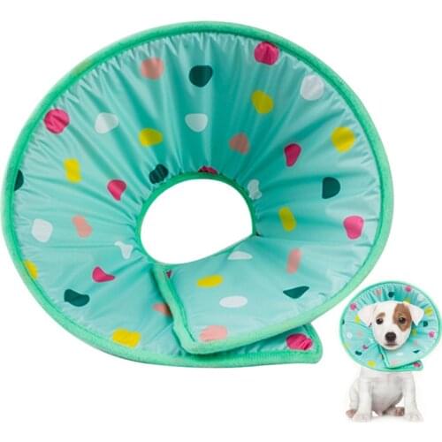 Healing Elizabeth Collar Comfortable Dog Cat Collars Lightweight Pet Collars Medical Wound for Puppy Cat Dog Neck Protector