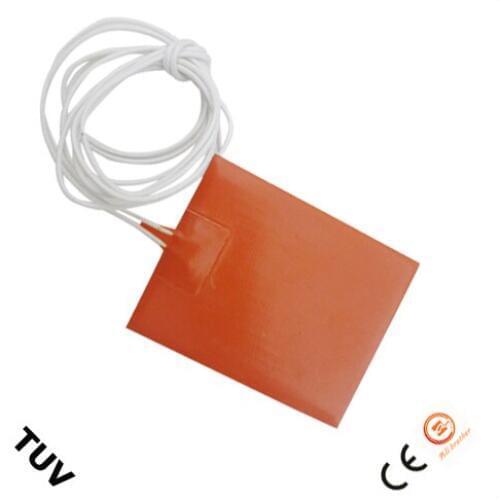 Silicone Heater Mat for 3d printer 12V 150 X 100 mm with 100 k thermistor adhesive back
