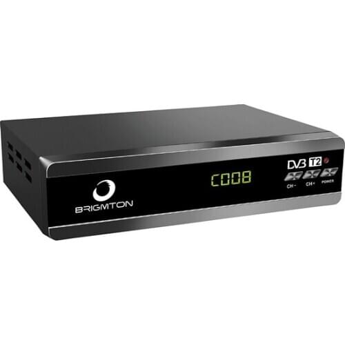TDT Tuner BRIGMTON BTDT2-919 HD DVBT2 Black
