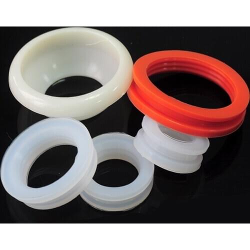 O Ring 20/25/32/47/58/70mm Sealing Ring Silicone Coil Waterproof O Ring Seal for Solar Water Heaters Vacuum Tube Solar Seal Ring